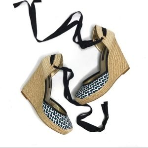 White House Black Market "Carly" Espadrille Wedges